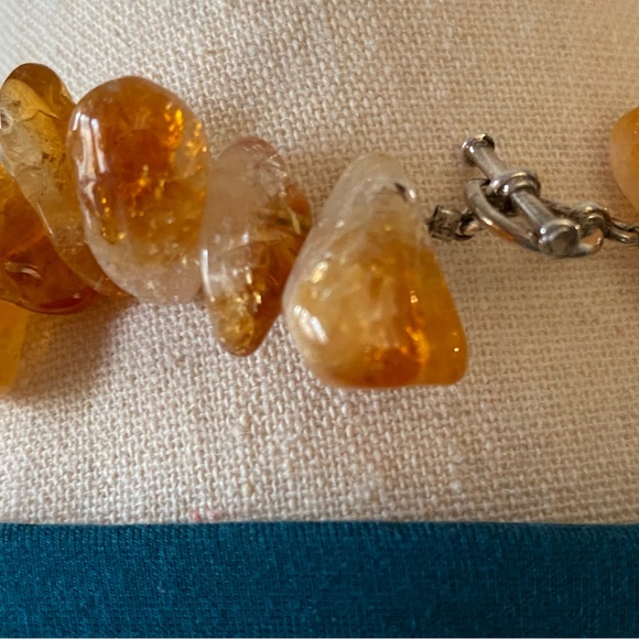 Chunky Citrine Chocker - Picture 2 of 6